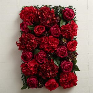 Mur De Fleurs Murales En Soie Artificielles Pour Mariage