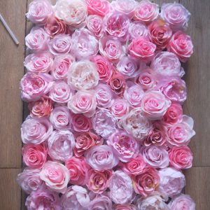 Mur Floral En Soie Artificiel Pour Décoration De Mariage