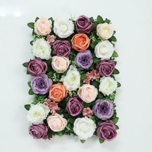 Mur Floral En Soie Pour Décoration De Mariage