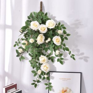 Mur De Fleurs Plastique