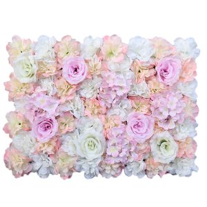 Mur De Fleurs De Mariage En Soie Artificielle