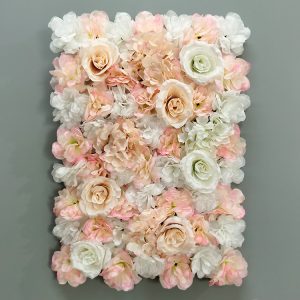Mur De Fleurs En Soie Artificielles Pour Mariage