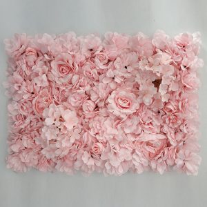 Mur D'Art De Fleurs En Soie Pour Décoration De Mariage