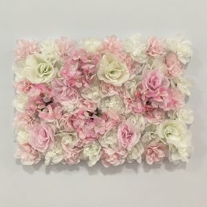 Mur D'Art Floral En Soie Artificielle Pour Cérémonie De Mariage