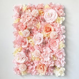 Mur D'Art De Fleurs Artificielles Pour Décoration De Mariage