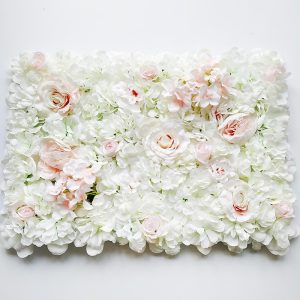 Mur D'Art Floral En Soie Pour Mariage