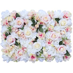 Mur D'Art De Fleurs Artificielles Pour Mariage
