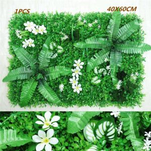 Mur De Fleur Plastique Pour Extérieur