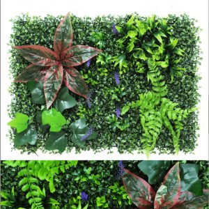Mur D'Art Floral En Plastique Pour Jardin