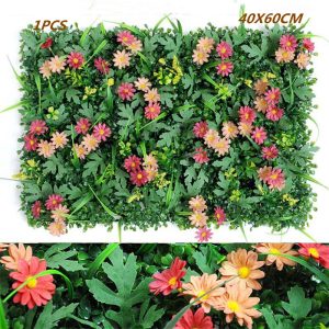 Mur De Fleur Plastique Idéal Pour Extérieur