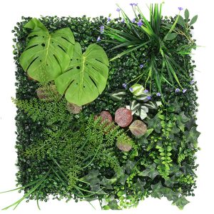 Mur De Fleurs Plastique Idéal Pour Décoration De Mariage