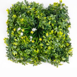 Mur De Fleurs En Plastique Pour Décoration De Mariage
