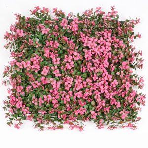 Mur De Fleurs Plastiques Pour Décoration