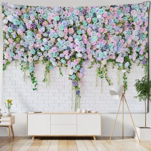 Mur De Fleurs Pour Décoration Intérieure